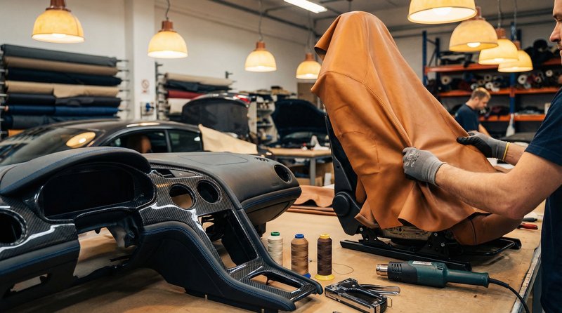 抖漫改装视频教程：豪华内饰改装